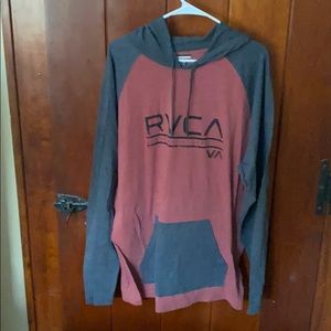 Men’s XXL RVCA Long Sleeve Shirt with Hood
